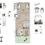 アパート Ferienwohnung-11-strandhaus-seeblick-binz ビンツ